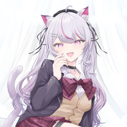 This is a pixiv picture whose title is Skeb 228 猫山みあ様.