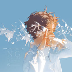 This is a pixiv picture whose title is 海になる.