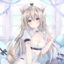 This is a pixiv picture whose title is ナースまろんちゃん.