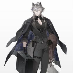 This is a pixiv picture whose title is 🐺 OC / Seo.