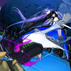 This is a pixiv picture whose title is メルトリリス.