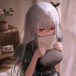 This is a pixiv picture whose title is 未寄出的信.