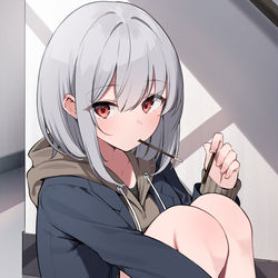 This is a pixiv picture whose title is 「この後の授業、一緒にさぼりません?」.