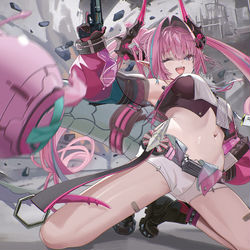 This is a pixiv picture whose title is it's shooting time!.