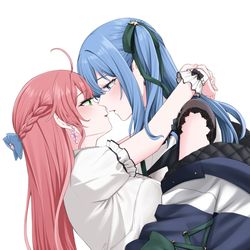 This is a pixiv picture whose title is 🌸☄️KISS三秒前.