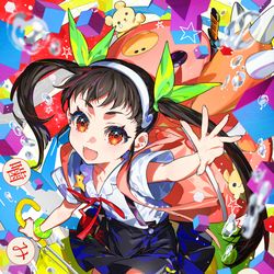 This is a pixiv picture whose title is 八九寺真宵.