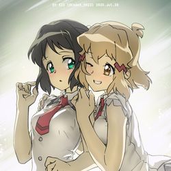 This is a pixiv picture whose title is HBMK.
