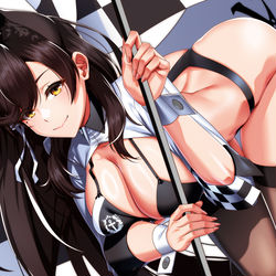 This is a pixiv picture whose title is アズールレーン　RQ愛宕.