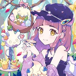 This is a pixiv picture whose title is タロちゃんのアフタヌーンティー☕.