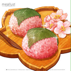 This is a pixiv picture whose title is 桜餅.