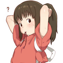 This is a pixiv picture whose title is Chihiro(Spirited Away).