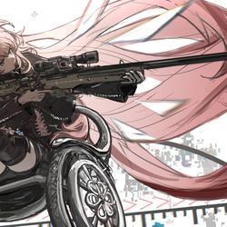 This is a pixiv picture whose title is 轮椅.