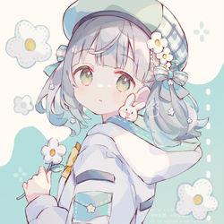 This is a pixiv picture whose title is 🌼.