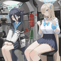 This is a pixiv picture whose title is アスナ, アリス.