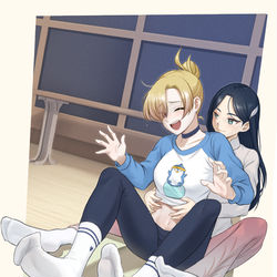 This is a pixiv picture whose title is Tickle.