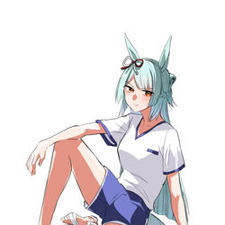 This is a pixiv picture whose title is マーチの足.