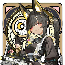 This is a pixiv picture whose title is ベクターメイドケモミミ.