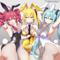 This is a pixiv picture whose title is さんばかバニー.