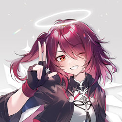 This is a pixiv picture whose title is 異格エクシア.