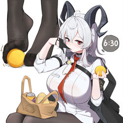 This is a pixiv picture whose title is 赞妮只想吃个晚饭（：D）.