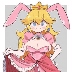 This is a pixiv picture whose title is ピーチ姫.