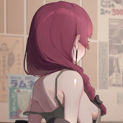 This is a pixiv picture whose title is きくり.