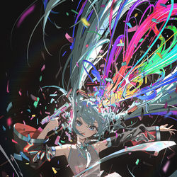 This is a pixiv picture whose title is 啾.