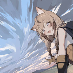 This is a pixiv picture whose title is 冒険.