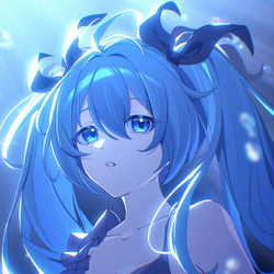 This is a pixiv picture whose title is day39 深海少女.