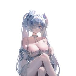 This is a pixiv picture whose title is Cinderella.