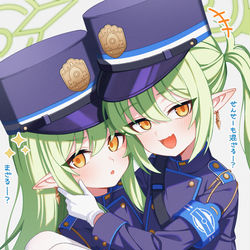 This is a pixiv picture whose title is 橘ノゾミ 橘ヒカリ.