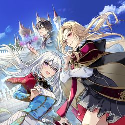 This is a pixiv picture whose title is 【WORKS】王立アカデミーの最強で怠惰な魔法士.
