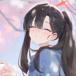This is a pixiv picture whose title is 花見.