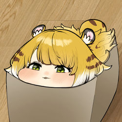 This is a pixiv picture whose title is 상자 귤복복.