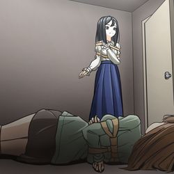 This is a pixiv picture whose title is 裏切り【FANBOXラフ】.