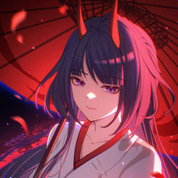 This is a pixiv picture whose title is day40 雷电忘川守芽衣.