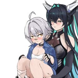 This is a pixiv picture whose title is =v=.