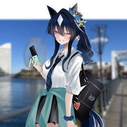 This is a pixiv picture whose title is ギャルシーナ.