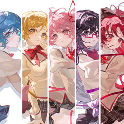 This is a pixiv picture whose title is 五色.