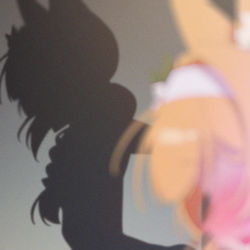 This is a pixiv picture whose title is ただただ普通の影.