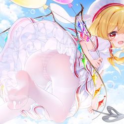 This is a pixiv picture whose title is フランドールの空あそび.
