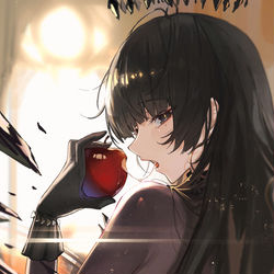This is a pixiv picture whose title is 🍎.
