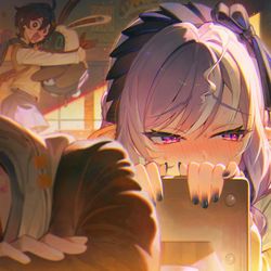 This is a pixiv picture whose title is (…やってしまったのです).