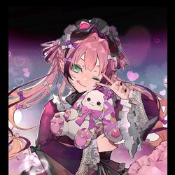 This is a pixiv picture whose title is ♥.