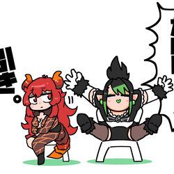 This is a pixiv picture whose title is にじさんじラクガキ.