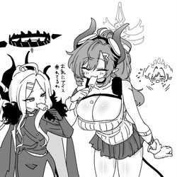 This is a pixiv picture whose title is 最近描いた絵とか.