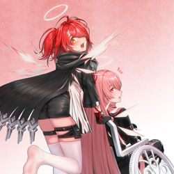 This is a pixiv picture whose title is ラテラーノ姉妹.