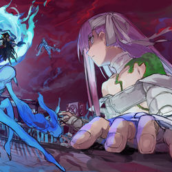 This is a pixiv picture whose title is キングプロテア-楊貴妃.