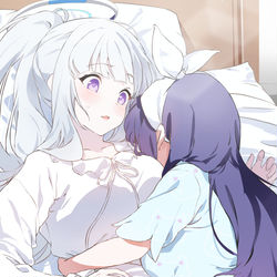 This is a pixiv picture whose title is 目が覚めたら.