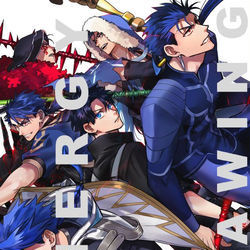 This is a pixiv picture whose title is スパコミ新刊ニキズ＆ぐだ♂本.